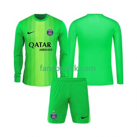 Fotballdrakt Paris Saint-Germain Keeper Barn Bortetrøye 2025-2026 Langermet